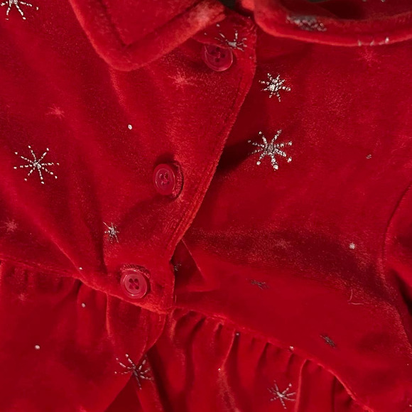 SOLDDisney Store Winnie the Pooh Eeyore Christmas Tree Velour Dress Baby 6 Mnths - Picture 7 of 7